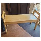 EBE098 - Solid Wood Bench 