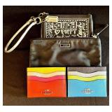 EBE108 Collection Of Wallets/ Card Holders Labeled “Coach”
