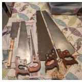 EBE112 - Vintage Hand Saw Collection