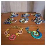 EBE143- Colorful Costume Jewelry Necklaces