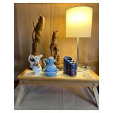 EBE191 Decor Galore! Wooden, Metal, Glass, & Ceramic Items 