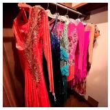 EBE235 Huge Lot Handmade Ballroom And Costume Pieces! 