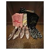 EBE245 Three Pair Of Leather Crown Dance Shoes