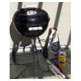 PHS023 Charcoal Grill With Coals And Lighter Fluid