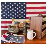 PHS028 Country Cabin All American Decor