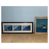 PHS034 Several Pieces of Framed Water Photography