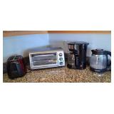 PHS045- Kitchen Bundle- Toaster Oven, Coffee Maker, Toaster & Electric Kettle 
