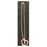 JYR012 Sterling Silver Tiffany & Co. Pendant and Chain