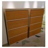 WGG010 Pair Of Lateral Filling Cabinets 