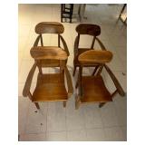 WGG023 (4) Solid Wood Chairs by Kini Ziegner