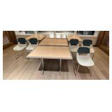 WGG036 Multiple Office tables + Chairs 