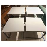 WGG050 (4) Modern Display tables (Varying Sizes) 