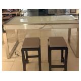 WGG055 Light Up Display Table With Stools