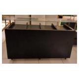 WGG057 Black Retail Display Counter