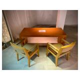 WGG072 Modern Wood Table & Chair Set