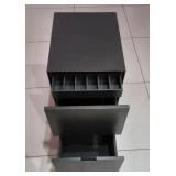 WGG074 Dark Gray Multi-tier Storage Cabinet