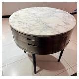 WGG075 Marble Round Jewelry Display Stand 
