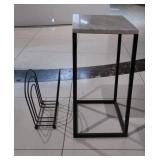 WGG085 Stylish End Table With Magazine Rack