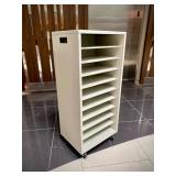 WGG095 (10) Slot Rolling Storage Rack