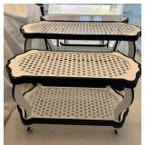 WGG151 Two Sets Of A Large And Smaller Display Table