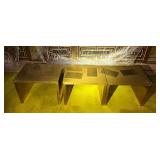 WGG161 (3) Gold Toned Seats