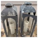 WGG174 Two Metal Lanterns