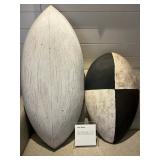 WGG183 Lonny Tomono Fine Art Pieces, Hand Carved Wood 