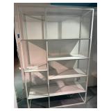 WGG209 White Metal Display Shelving