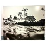 WGG229 Large Ocean Photography Print On Metal 
