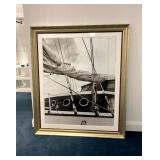 WGG310 Large Sailboat Framed Photograph