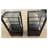 WGG322 (2) Black Display Stands 