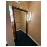 WGG330 Large Wooden Mirror