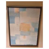 WGG364 Framed Abstract Painting Signed by Artist