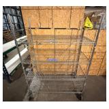WGG431 Open Movable Metal Storage Rack 