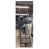 WGG443 Heavy-Duty Rolling Ladder 