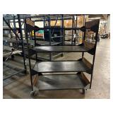 WGG447 Black Rolling Shelf
