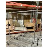 WGG471 Set Of Three Clothing Rolling Racks