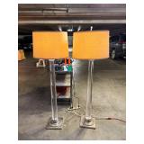 WGG527 (2) Vintage Floor Lamps