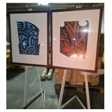 WGG534 Pair of Herman Piikea Clark Prints