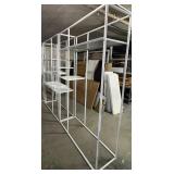 WGG580 White Metal Storage Racks 
