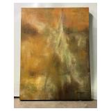 WGG595 Abstract Painting On Stretched Canvas