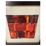 WGG610 Framed Geometric Print 