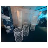 WGG622 Round Metal Wire Frame Stands 