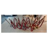 WGG651 Silver & Gold Toned Stanchion Bundle 