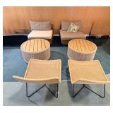 WGG661 Patio Lounge Furniture Bundle 