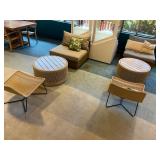 WGG665 Mid Century Modern Style Lounge Seating Area
