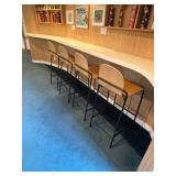 WGG669 Set Of Four Bar Stools 