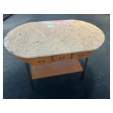 WGG670 Marble-Topped Display Table