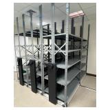 WGG684 Rolling Shelves System W/ Crank 