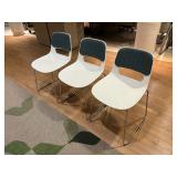 WGG731 Set Of Three Stackable Chairs 